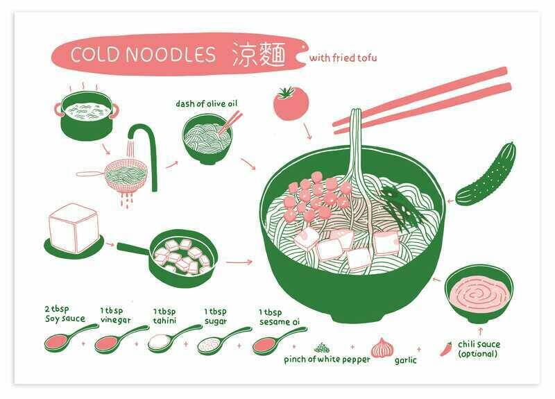 Cold noodles